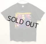 90'S FABRIC ART "SHAKESPEARE ESPRESSO" シングルステッチ Tシャツ ブラック USA製 (VINTAGE)