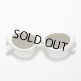 H OPTICAL "H-10" サングラス ホワイト/ブラウンレンズ (NEW)