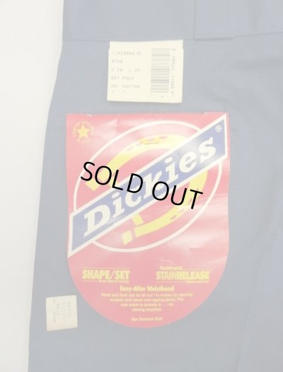 画像2: 80'S DICKIES 874 チビタグ ワークパンツ ネイビー W36L30 USA製 (DEADSTOCK)