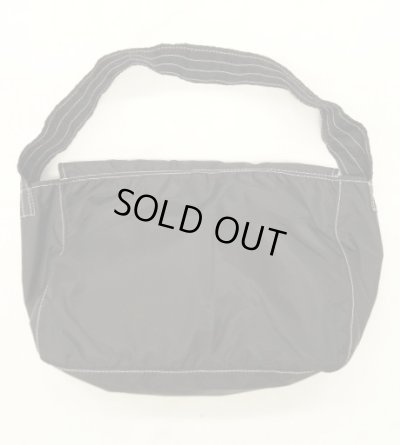 画像6: CS "CHEMICAL NEWSPAPER" ナイロン ニュースペーパーバッグ ブラック USA製 (NEW)