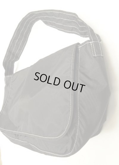 画像4: CS "CHEMICAL NEWSPAPER" ナイロン ニュースペーパーバッグ ブラック USA製 (NEW)