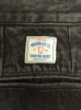 画像4: WOODBLOCK "2TUCK BLACK DENIM TROUSER" BLACK (NEW) (4)