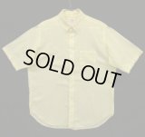 80'S BROOKS BROTHERS コットン/リネン 半袖 BDシャツ ストライプ USA製 (VINTAGE)