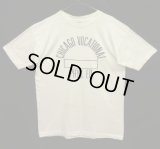 70'S CHAMPION "CHICAGO VOCATIONAL" バータグ シングルステッチ Tシャツ ホワイト USA製 (DEADSTOCK)