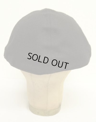 画像4: IDEAL CAP COMPANY "X" ウールキャップ ブラック USA製 (DEADSTOCK)