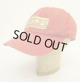 90'S RALPH LAUREN ワッペン付き トラッカーキャップ レッド (VINTAGE)