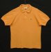 画像1: 80'S CHEMISE LACOSTE ポロシャツ オレンジメランジ フランス製 (VINTAGE) (1)