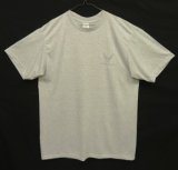 アメリカ軍 USAF (US AIR FORCE) 両面リフレクタープリント Tシャツ アッシュグレー (USED)