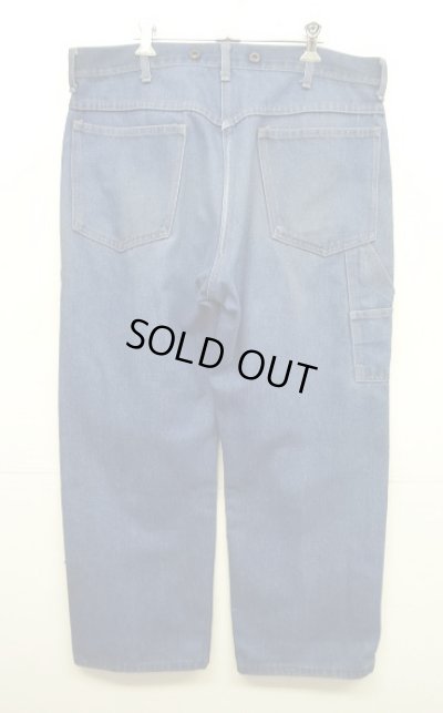 画像6: 80'S BIG MAC 月桂樹ボタン デニム ペインターパンツ インディゴ W36L29 USA製 (VINTAGE)