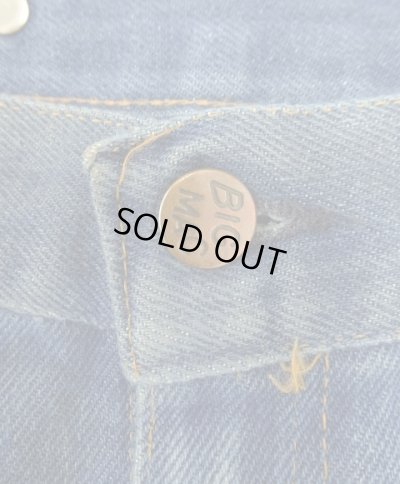 画像4: 80'S BIG MAC 月桂樹ボタン デニム ペインターパンツ インディゴ W36L29 USA製 (VINTAGE)