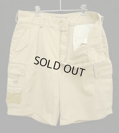 画像3: 90'S RALPH LAUREN ワンプリーツ カーゴショーツ ベージュ USA製 (VINTAGE)