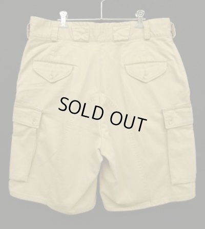 画像6: 90'S RALPH LAUREN ワンプリーツ カーゴショーツ ベージュ USA製 (VINTAGE)