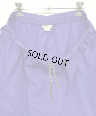 画像3: 90'S LL Bean ツープリーツ ナイロンショーツ ダークブルー (VINTAGE)