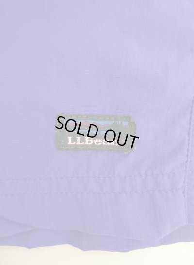 画像5: 90'S LL Bean ツープリーツ ナイロンショーツ ダークブルー (VINTAGE)