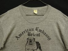 他の写真1: 80'S アメリカ軍 USMC シングルステッチ 半袖 Tシャツ ヘザーグレー USA製 (VINTAGE)