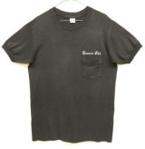 90'S MARK'S WORK WAREHOUSE シングルステッチ 袖リブ付き ポケット付き Tシャツ ブラック カナダ製 (VINTAGE)