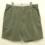 90'S SHAVER LAKE ツープリーツ チノショーツ オリーブ (VINTAGE)
