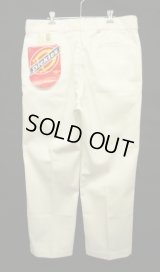 80'S DICKIES 874 チビタグ ワークパンツ ホワイト W38L30 USA製 (DEADSTOCK)
