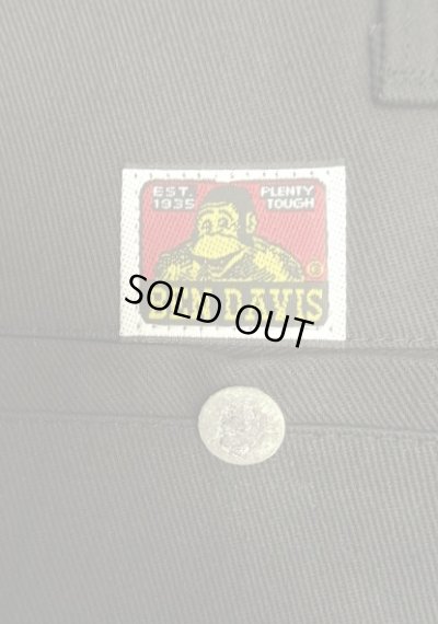 画像3: BEN DAVIS "FRISCO PANTS" フリスコパンツ ブラック W33 USA製 (DEADSTOCK)