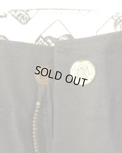 画像6: BEN DAVIS "FRISCO PANTS" フリスコパンツ ブラック W33 USA製 (DEADSTOCK)