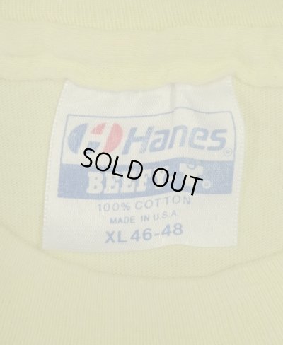 画像2: 80'S INTEL シングルステッチ 半袖 Tシャツ イエロー USA製 (VINTAGE)