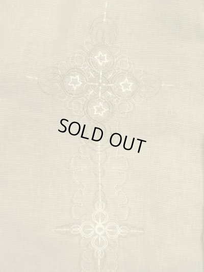 画像3: 05'S PATAGONIA "RHYTHM" ヘンプ/ポリ 刺繍入り 半袖 オープンカラーシャツ (VINTAGE)