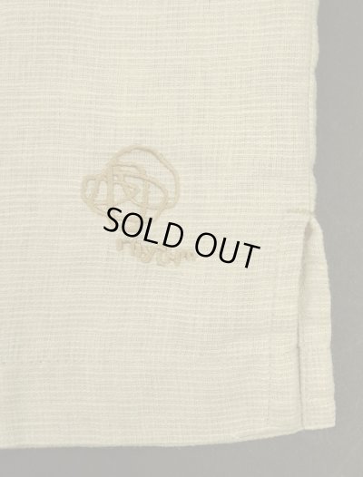 画像4: 05'S PATAGONIA "RHYTHM" ヘンプ/ポリ 刺繍入り 半袖 オープンカラーシャツ (VINTAGE)