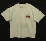 90'S BASIC CIGARETTES "YOUR BASIC T-SHIRT" シングルステッチ ポケット付き Tシャツ アッシュグレー USA製 (VINTAGE)