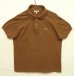 画像1: 70'S CHEMISE LACOSTE ポロシャツ ブラウン フランス製 (VINTAGE) (1)