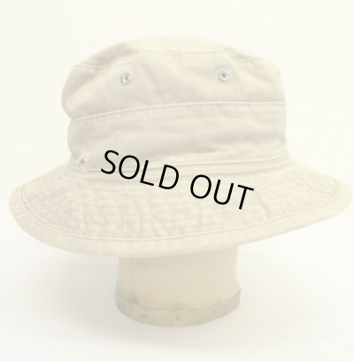 画像6: 90'S RALPH LAUREN ロゴ刺繍 バケットハット ベージュ USA製 (VINTAGE)