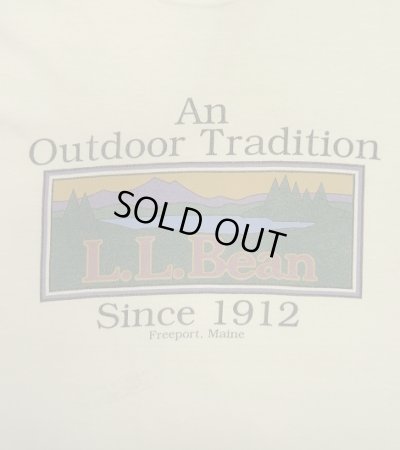 画像3: 90'S LL Bean "HARBORSIDE GRAPHICS" シングルステッチ 半袖 Tシャツ ホワイト USA製 (VINTAGE)