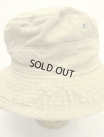 画像7: 90'S RALPH LAUREN ロゴ刺繍 バケットハット ベージュ USA製 (VINTAGE)