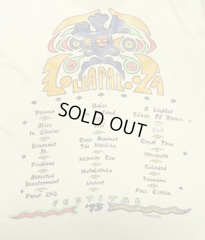 画像5: 90'S LOLLAPALOOZA '93 シングルステッチ 両面プリント 半袖 Tシャツ ホワイト (VINTAGE)