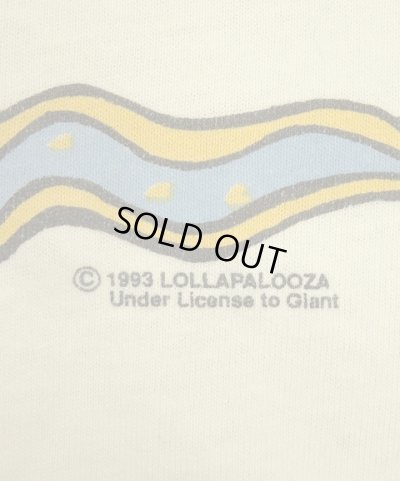 画像3: 90'S LOLLAPALOOZA '93 シングルステッチ 両面プリント 半袖 Tシャツ ホワイト (VINTAGE)