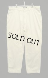 90'S RALPH LAUREN カツラギ ペインターパンツ オフホワイト USA製 (VINTAGE)