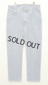 90'S LEVIS 505 デニム インディゴ USA製 W34L32 (VINTAGE)