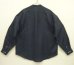 画像3: 90'S J.CREW 旧タグ リネン バンドカラーシャツ ダークネイビー (VINTAGE) (3)