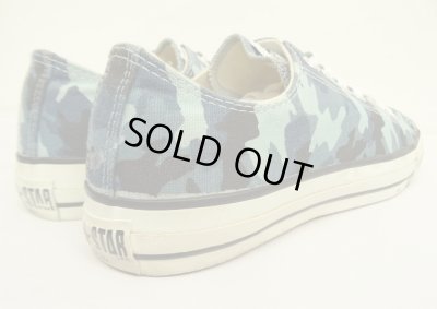 画像3: 90'S CONVERSE "ALL STAR LO" キャンバス スニーカー ブルーカモ USA製 BOX付き (VINTAGE)