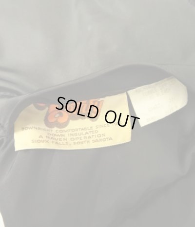 画像2: 70'S COMFY リバーシブル スクエアキルト ダウンベスト ブラック/レッド (VINTAGE)