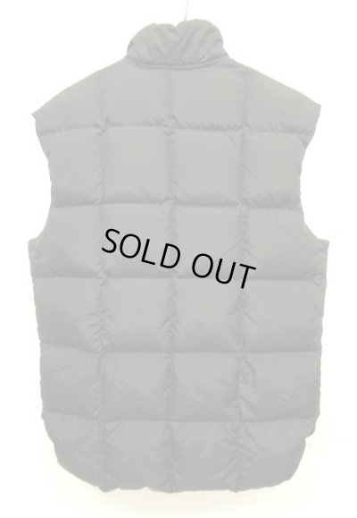 画像4: 70'S COMFY リバーシブル スクエアキルト ダウンベスト ブラック/レッド (VINTAGE)