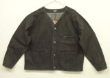 WOODBLOCK "DENIM ENGINEER JACKET" BLACK (NEW)