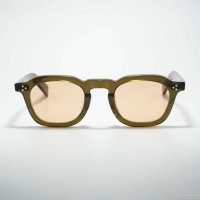 H OPTICAL "H-09" サングラス オリーブ/ライトブラウンレンズ (NEW)