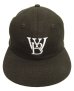 画像2: WOODBLOCK "CLASSIC WB LOGO WOOL CAP" BLACK (NEW) (2)