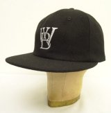 WOODBLOCK "CLASSIC WB LOGO WOOL CAP" BLACK (NEW)
