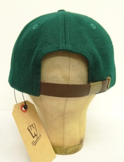 画像4: WOODBLOCK "CLASSIC WB LOGO WOOL CAP" GREEN (NEW)