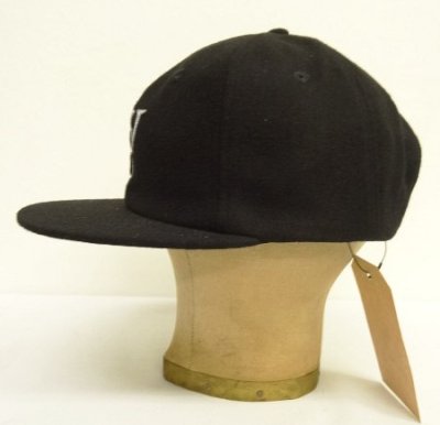 画像3: WOODBLOCK "CLASSIC WB LOGO WOOL CAP" BLACK (NEW)