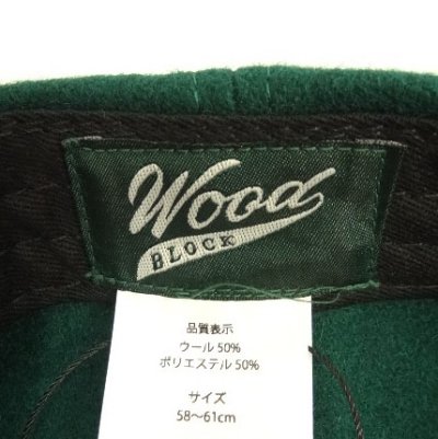 画像6: WOODBLOCK "CLASSIC WB LOGO WOOL CAP" GREEN (NEW)