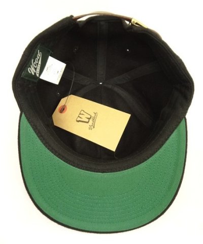 画像5: WOODBLOCK "CLASSIC WB LOGO WOOL CAP" BLACK (NEW)