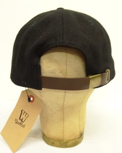 画像4: WOODBLOCK "CLASSIC WB LOGO WOOL CAP" BLACK (NEW)