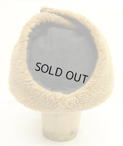 画像8: 90'S LL Bean "GORE-TEX" 裏地ボアフリース 耳当て付き 2WAYキャップ ブラック USA製 (VINTAGE)